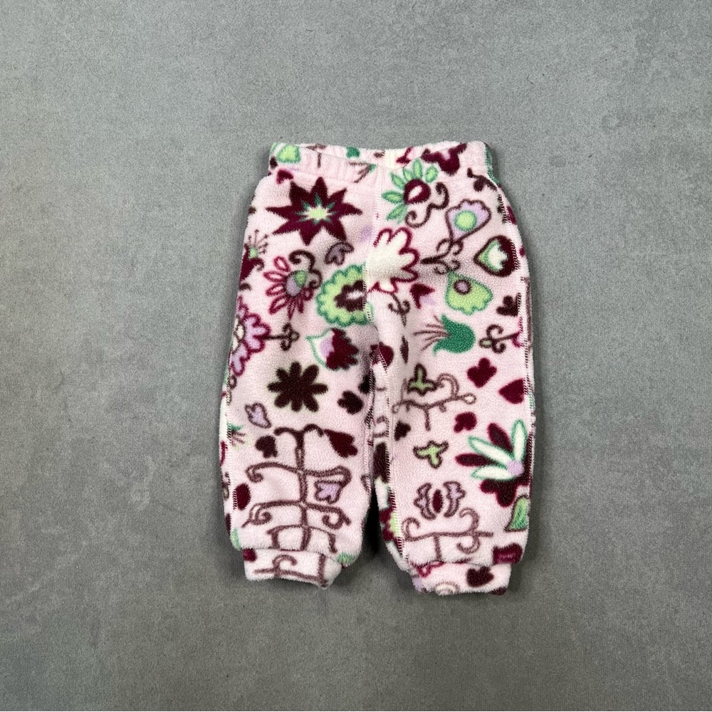 Patagonia Baby Pants - Pink and Green Floral